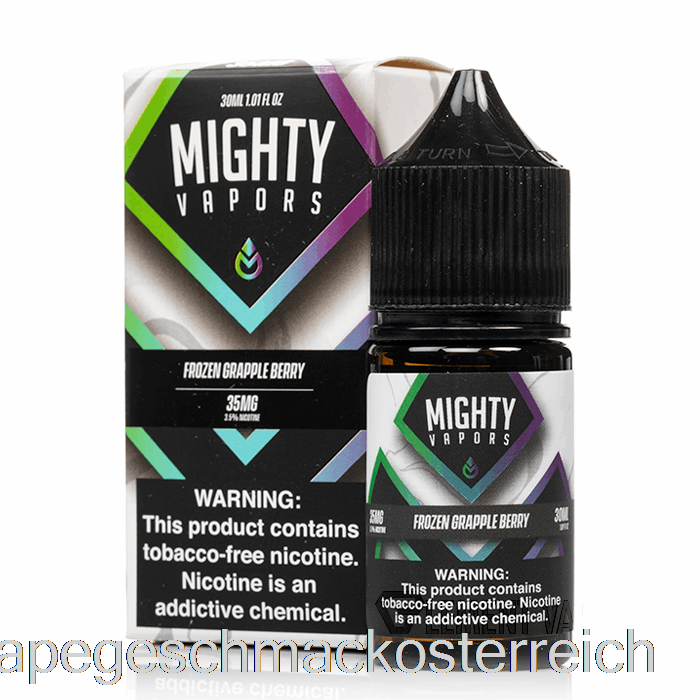 Gefrorene Grapeberry – Mächtige Dampfsalze – 30 Ml, 50 Mg Vape-Geschmack